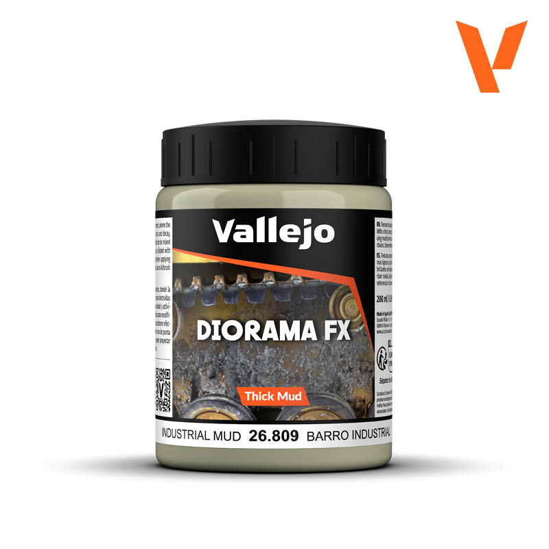 Vallejo 26.809 Diorama FX Industrial Mud 200ml