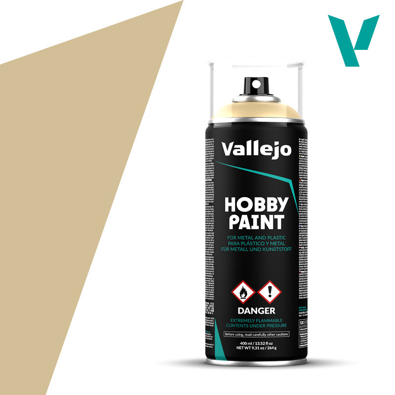 Vallejo 28013 Spray Hobby Paint Primer Fantasy Bonewhite 400ml