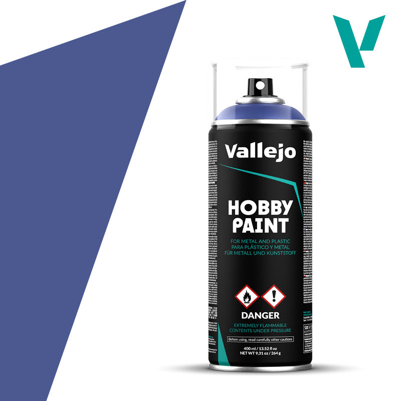 Vallejo 28017 Spray Hobby Paint Fantasy Ultramarine Blue 400ml