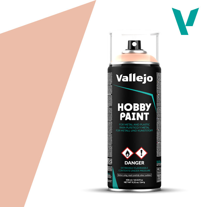 Vallejo 28024 Spray Hobby Paint Fantasy Pale Flesh 400ml