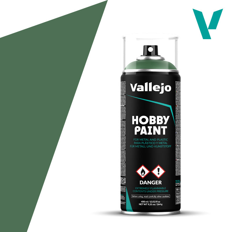 Vallejo 28028 Spray Hobby Paint Fantasy Sick Green 400ml
