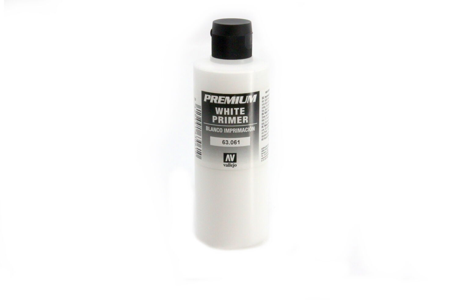 Vallejo 63.061 Premium White Primer 200ml