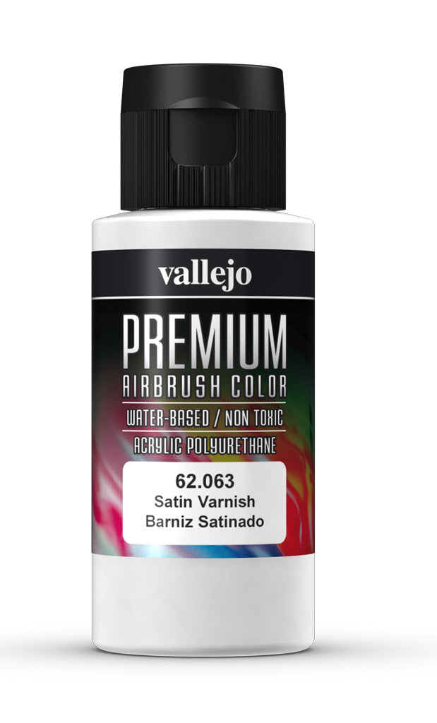 Vallejo 63.063 Premium Airbrush Satin Varnish