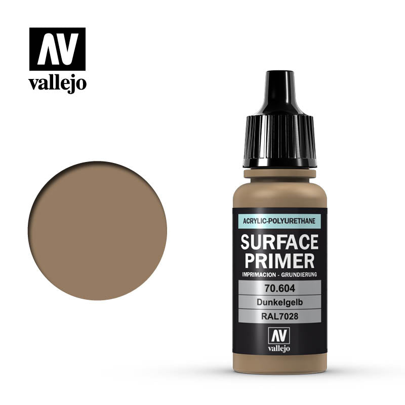 Vallejo 70.604 Dunkelgelb RAL7082