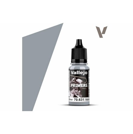 Vallejo 70.631 Primer Chainmail Silver 18ml.