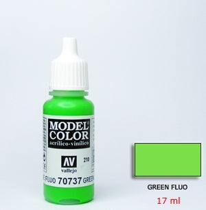 Vallejo 70737 Green Fluorescent. FS38901