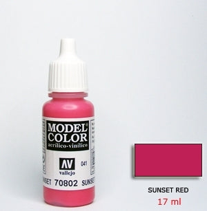 Vallejo 70802 Sunset Red
