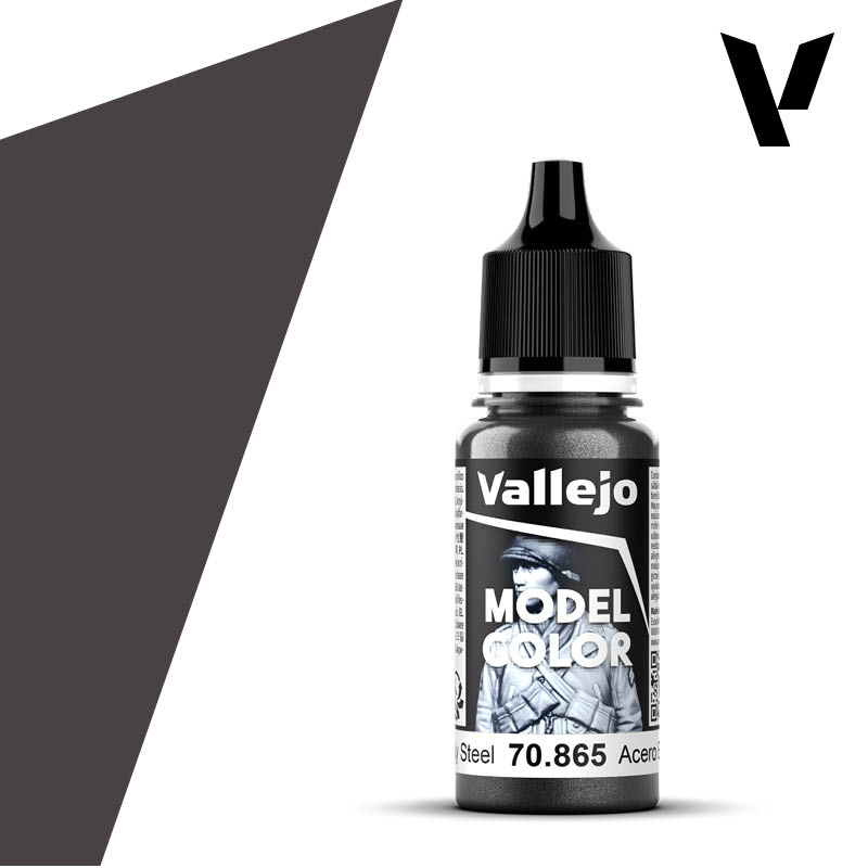 Vallejo 70865 Oily Steel 18ml. (177)
