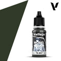 Vallejo 70897 RLM70 Bronze Green18ml . RAL7022-FS34052. (98)