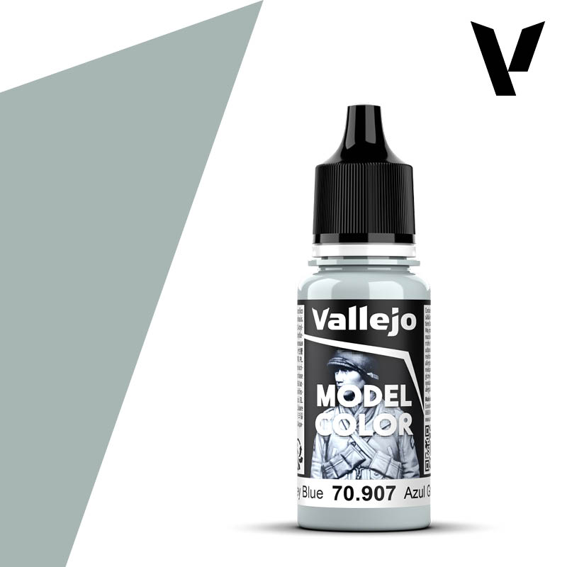 Vallejo 70907 RLM76 Pale Grey Blue 18ml. (153)