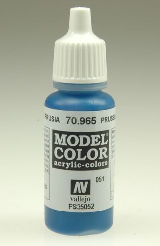 Vallejo 70965 Prussian Blue. RAL5000-FS35052
