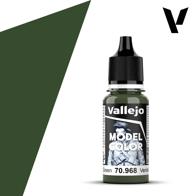 Vallejo 70968 Flat Green 18ml. (83)