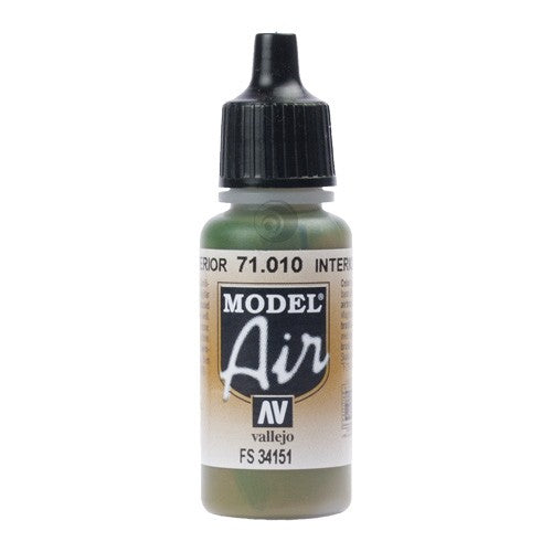 Vallejo 71010 Interior Green FS34098. 18ml.