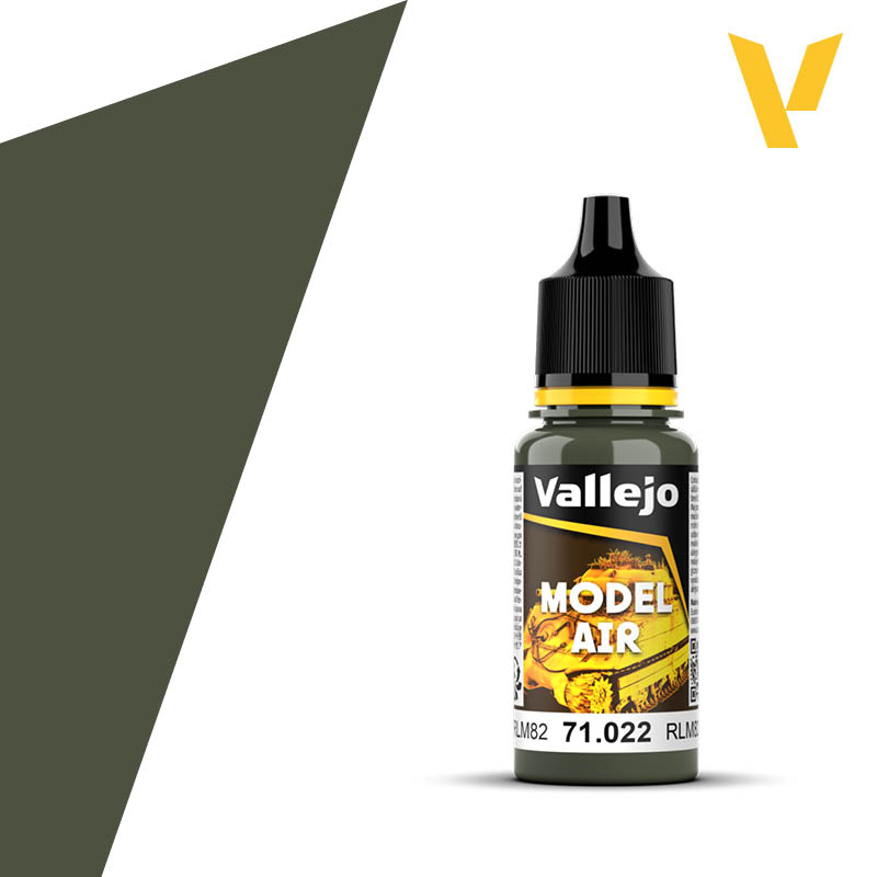Vallejo 71022 RLM82 Light Green 18ml. FS34095.