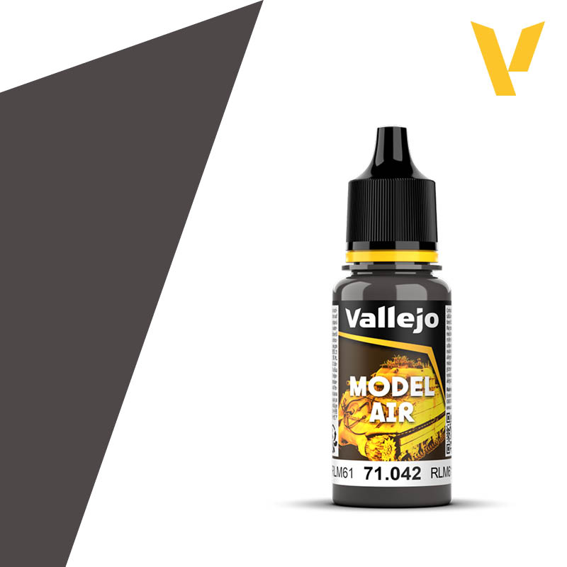 Vallejo 71042 RLM61 Dark Brown 18ml. FS37056-RAL8019
