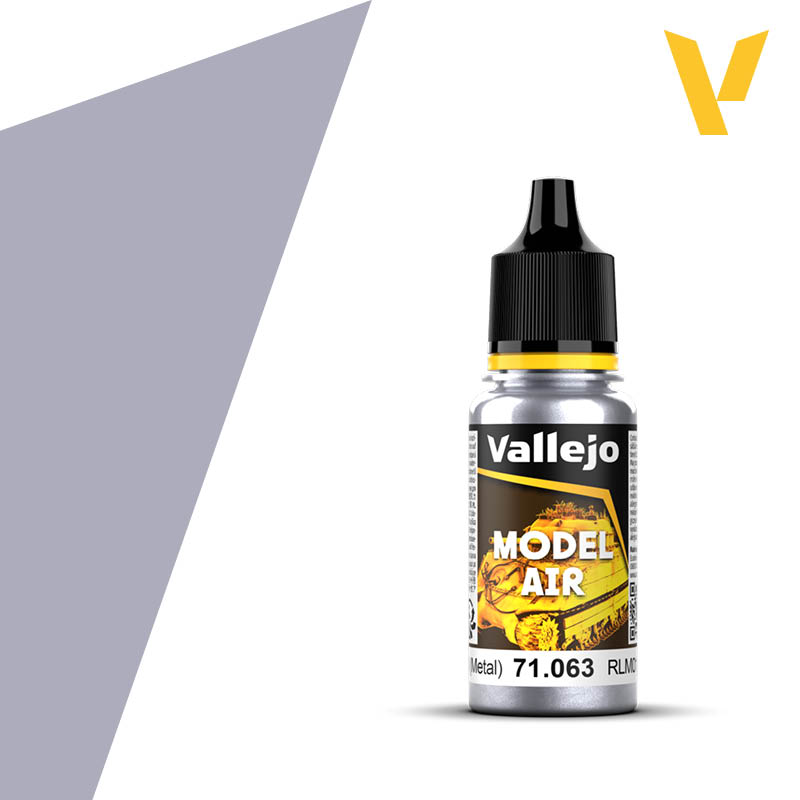 Vallejo 71063 RLM01 Silver (Metallic) 18ml.