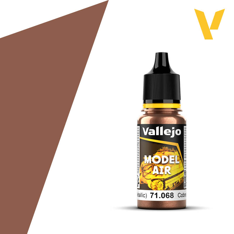 Vallejo 71068 Copper (Metallic) 18ml
