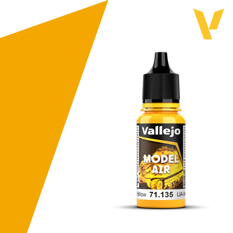 Vallejo 71135 IJA Chrome Yellow 18ml. FS33655 - RAL1003.