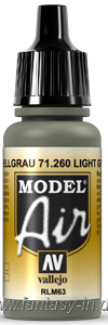 Vallejo 71260 RLM63 Light Grey