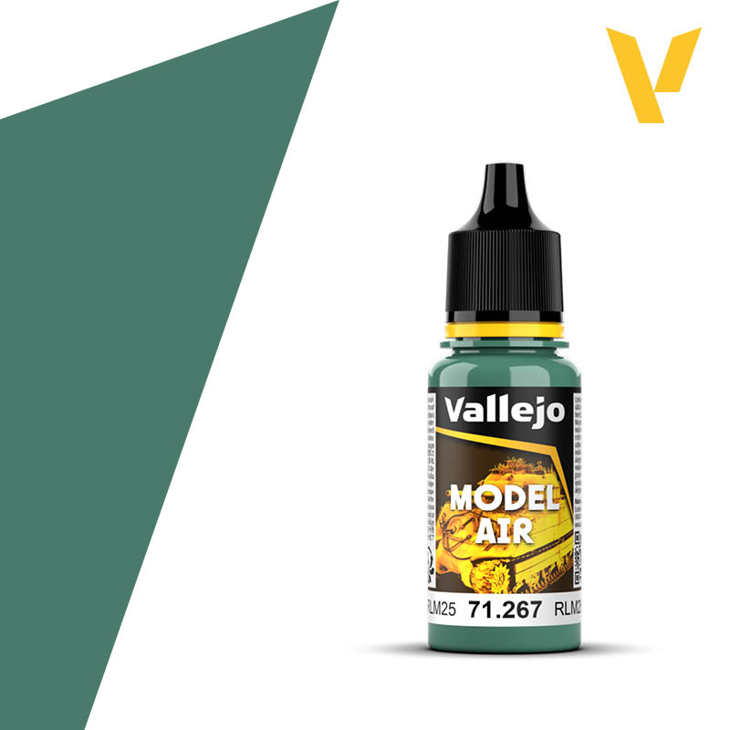 Vallejo 71267 RLM25 Light Green 18ml.