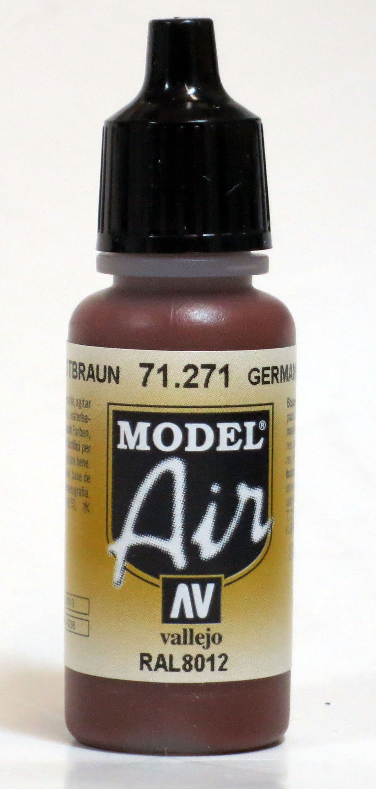 Vallejo 71271 German Red Brown. RAL8012.