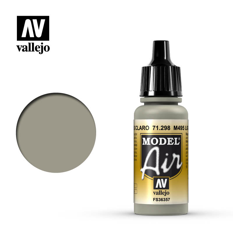 Vallejo 71298 M495 Light Grey. FS36357.