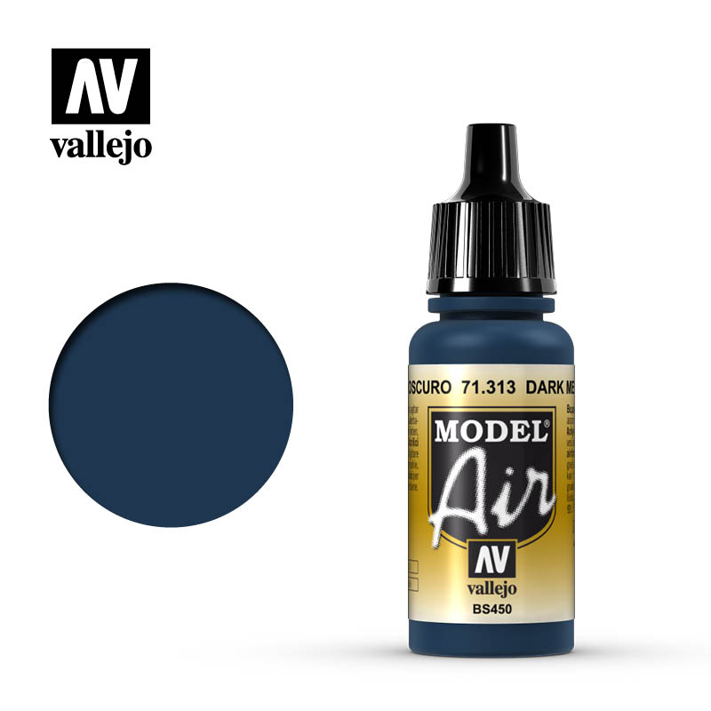 Vallejo 71313 Dark Mediterranean Blue
