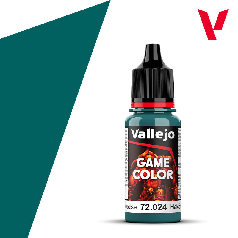 Vallejo 72024 Turquoise 18ml. (43)
