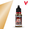 Vallejo 72056 Glorious Gold (Metallic) 18ml. (125)