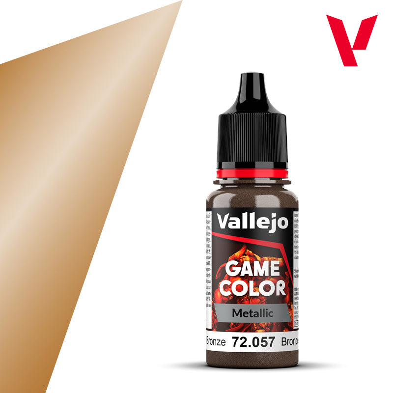 Vallejo 72057 Metallic Bright Bronze 18ml (127)