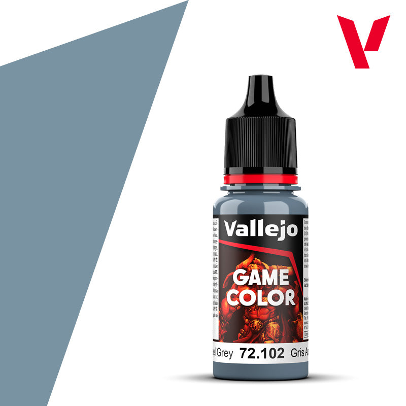 Vallejo 72102 Steel Grey 18ml. (74)