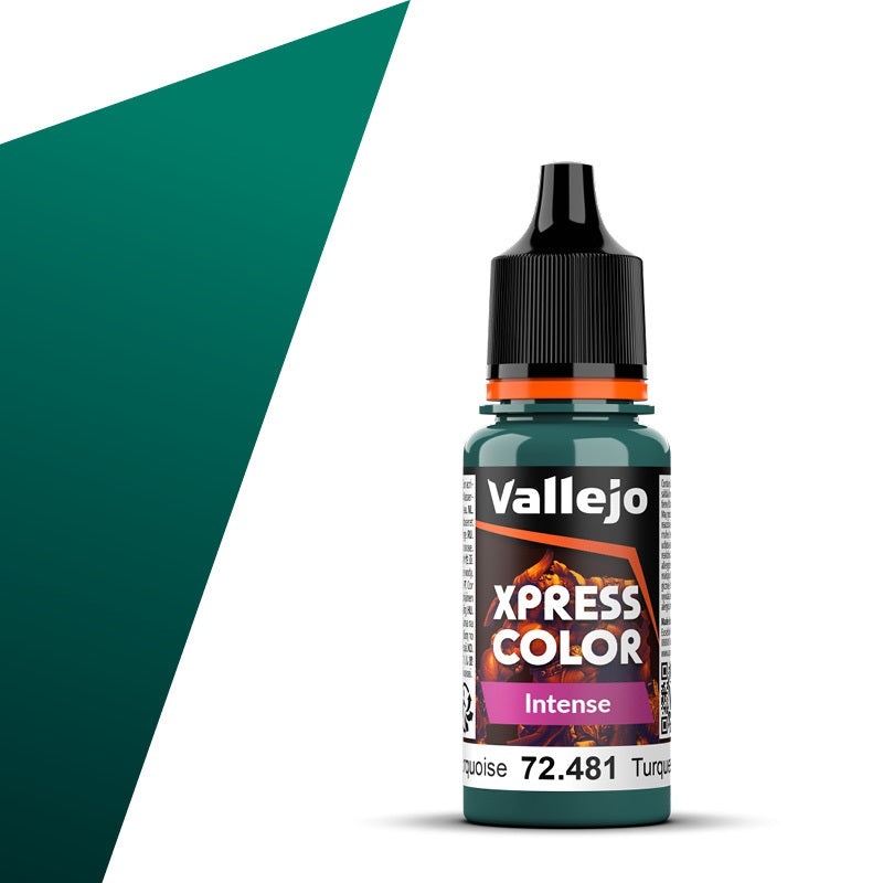Vallejo 72481 Xpress Color Intense Heretic Turquoise
