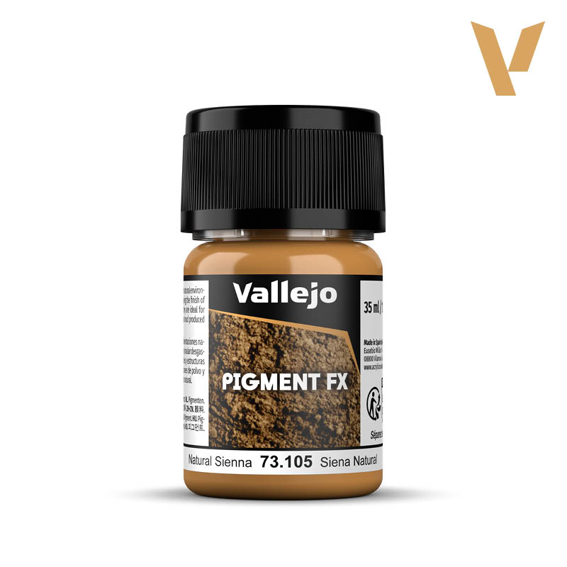 Vallejo Pigment FX 73105 Natural Sienna