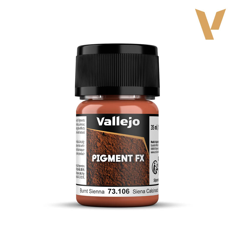 Vallejo Pigment FX 73106 Burnt Sienna