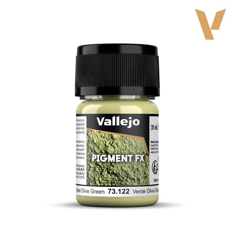 Vallejo Pigment FX 73122 Faded Olive Green