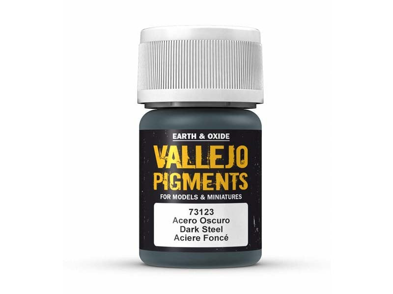 Vallejo Pigments 73123 Dark Steel