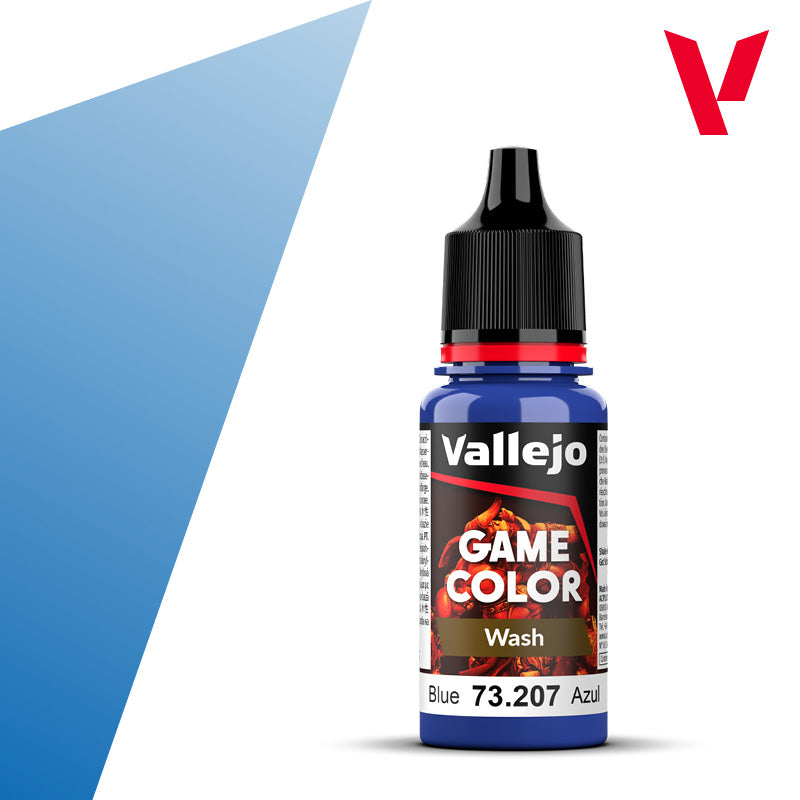 Vallejo 73207 Wash Blue Wash 18ml (85)