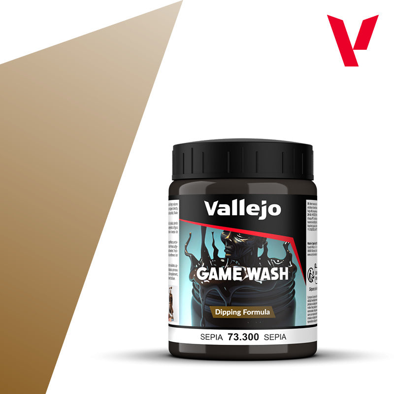 Vallejo 73300 Game Wash Sepia 200ml