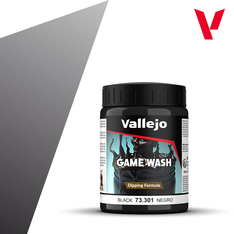 Vallejo 73301 Game Wash Black 200ml