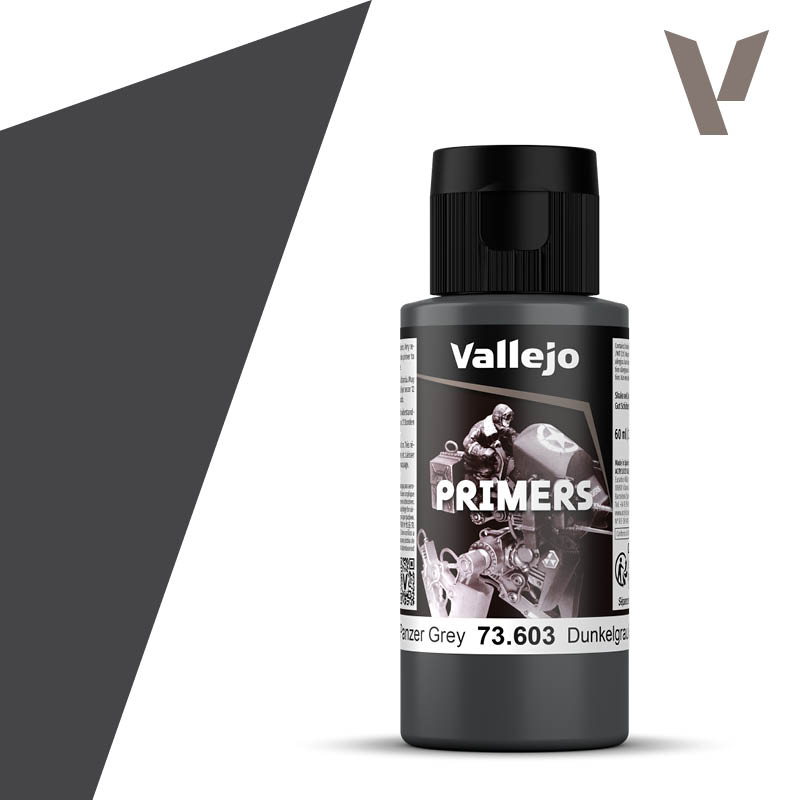Vallejo 73.603 Primer German Panzer Grey. RAL7021. 60ml.