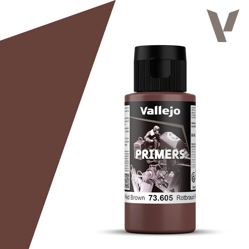 Vallejo 73.605 Primer German Red Brown 60ml RAL8012