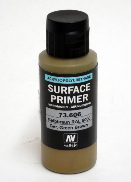 Vallejo 73.606 Primer German Green Brown. RAL8000 60ml