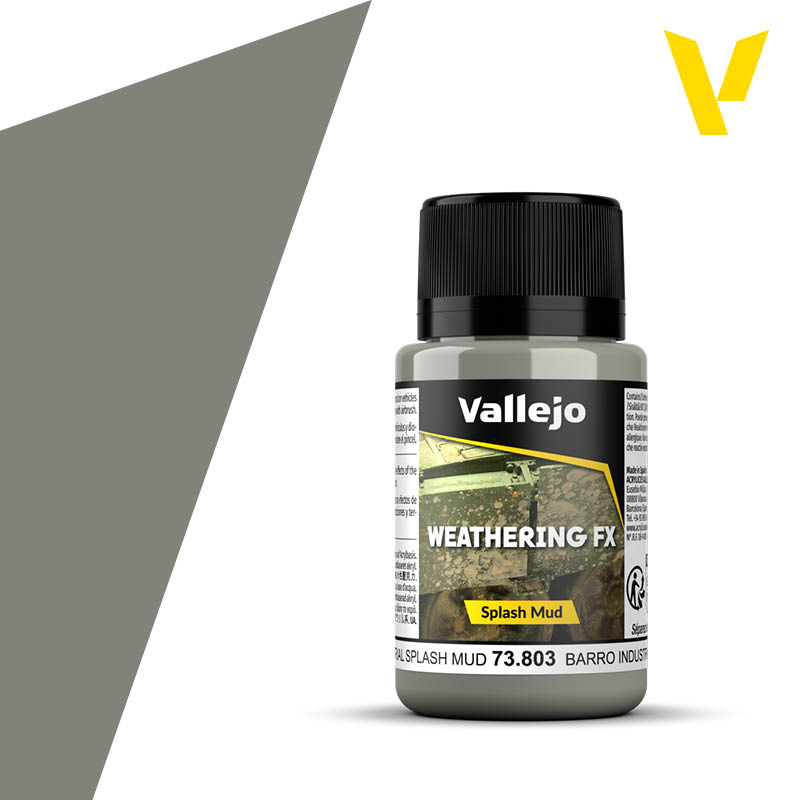Vallejo 73.803 Weathering FX Industrial Splash Mud 40ml