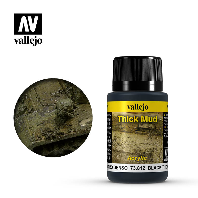 Vallejo 73.812 Black Thick Mud