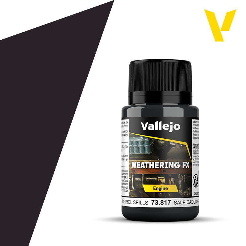 Vallejo 73.817 Weathering FX Petrol Spills 40ml.