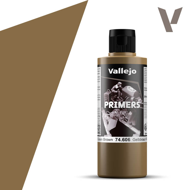 Vallejo 74.606 Primer German Green Brown RAL 800 200ml