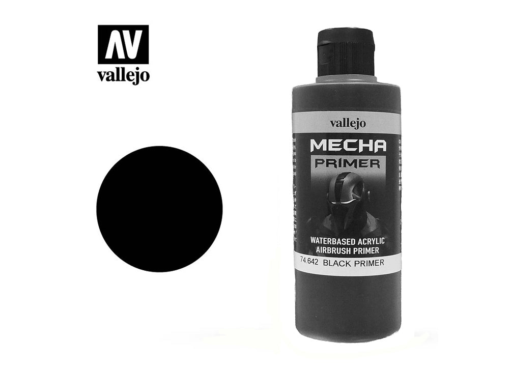 Vallejo 74.642 Mecha Primer Black 200ml
