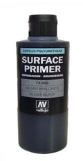 Vallejo 74.660 Primer Gloss Black 200ml