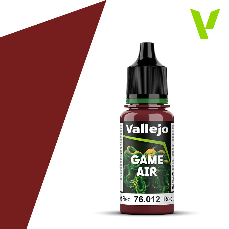Vallejo 76012 Scarlet Red 18ml.