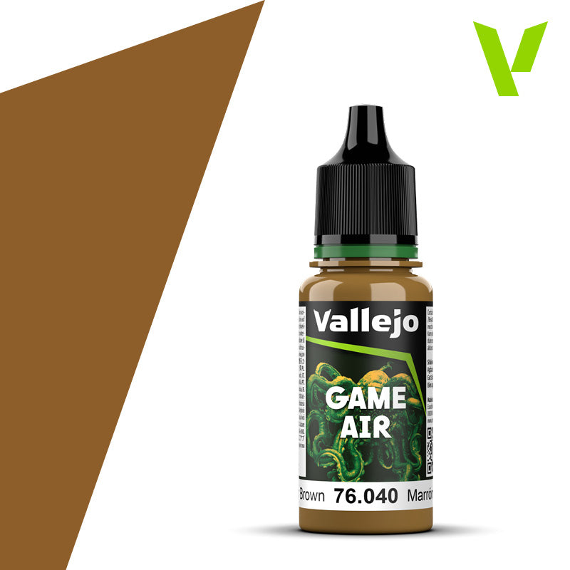 Vallejo 76040 Leather Brown 18ml.